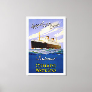 Liverpool, USA und Kanada ~ von Britannic Leinwanddruck