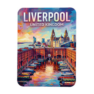Liverpool Vereinigtes Königreich Magnet