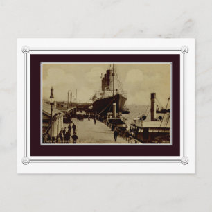 Liverpool Vintage-Szene Postkarte