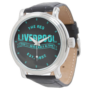 Liverpool YNWA Blue Vintag Armbanduhr