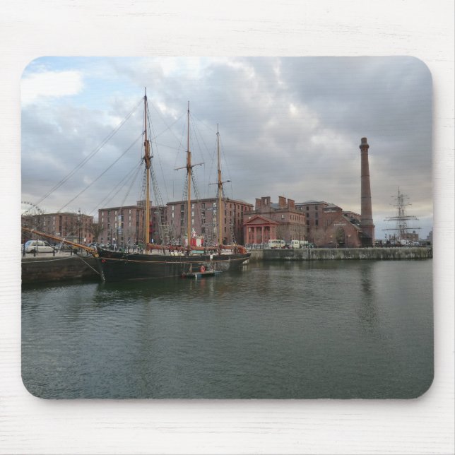 Liverpools Albert-Dock Mousepad (Vorne)