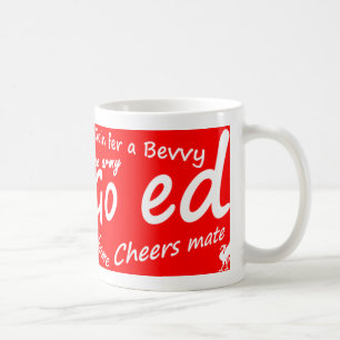 Liverpudlian/Wacker Tasse, rot Kaffeetasse