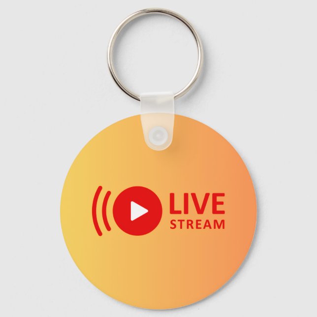 LiveStream Keychains Schlüsselanhänger (Vorderseite)
