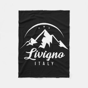 Livigno Italien Ski Resort Skifahren Snowboarden S Fleecedecke