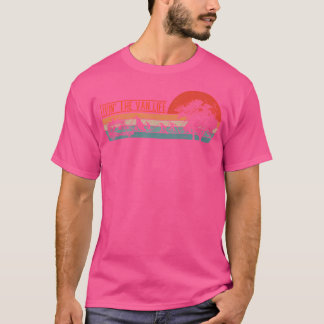 Livin Das Van Life Retro Motorhome Camping T-Shirt
