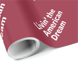 Livin der amerikanische Traum Geschenkpapier