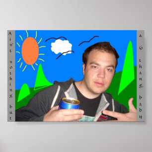 Livin großes Plakat