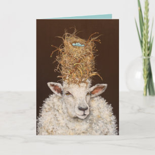 Livin' High on Sheep Card Karte