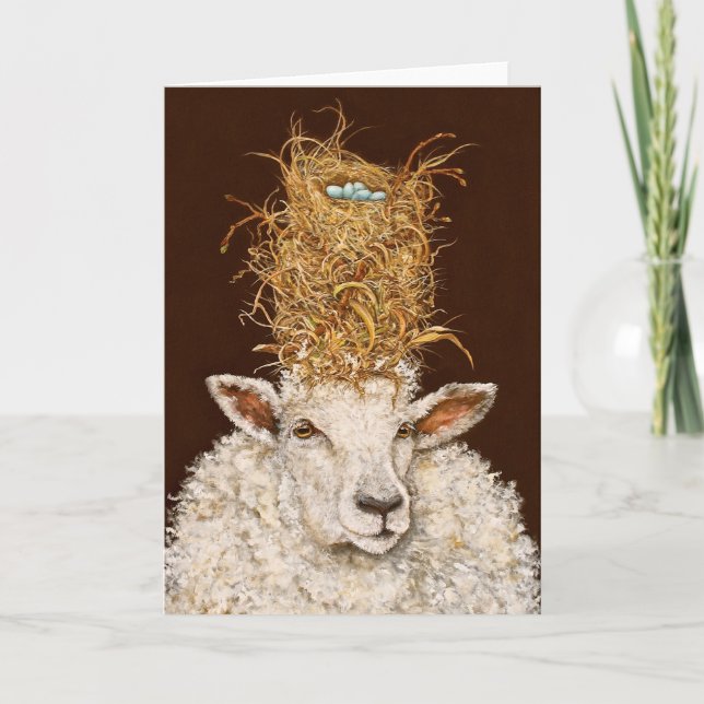 Livin' High on Sheep Card Karte (Vorderseite)