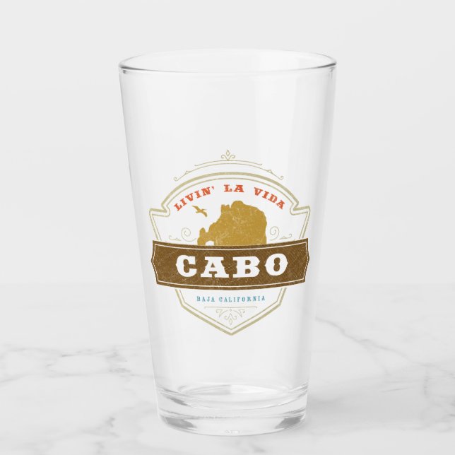 Livin La Vida Cabo | Cabo San Lucas Glas (Vorderseite)