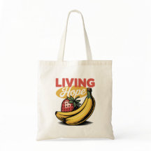 Living Hope Strawberry Banana Retro Faith T-Shirt