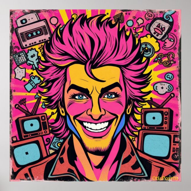 LIVING IN THE EIGHTIES-10 POSTER (Vorne)