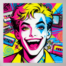 LIVING IN THE EIGHTIES POSTER