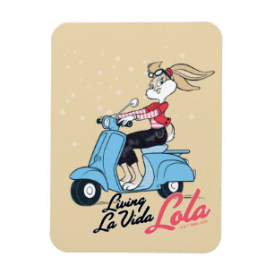Living La Vida Lola Scooter Grafik Magnet
