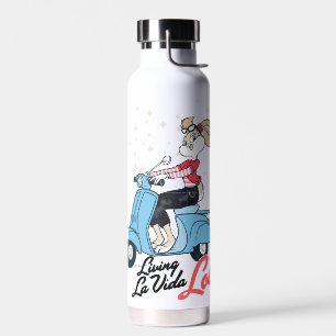 Living La Vida Lola Scooter Grafik Trinkflasche
