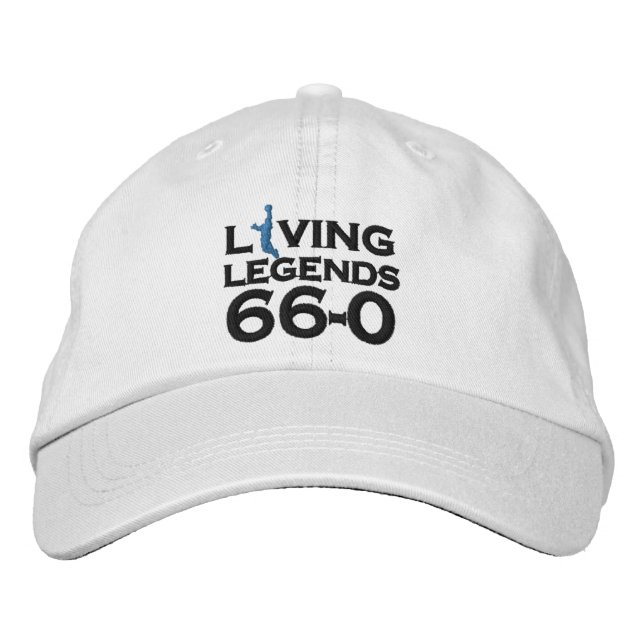 Living Legends 66-0 Embroidered Hat  Bestickte Baseballkappe (Vorderseite)