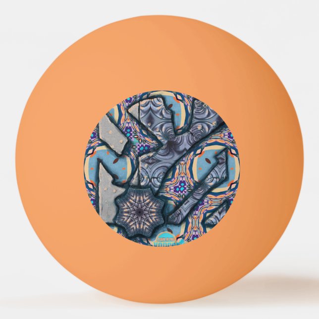 Living Metal No. 2 Tischtennisball (Vorderseite)