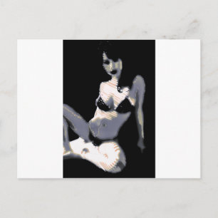 LivingDoll 4 Postkarte