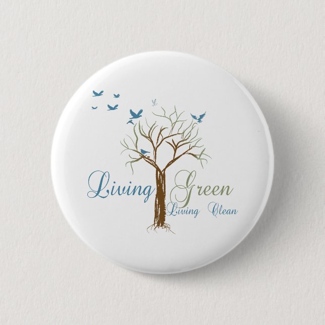 LivingGreen Button (Vorderseite)