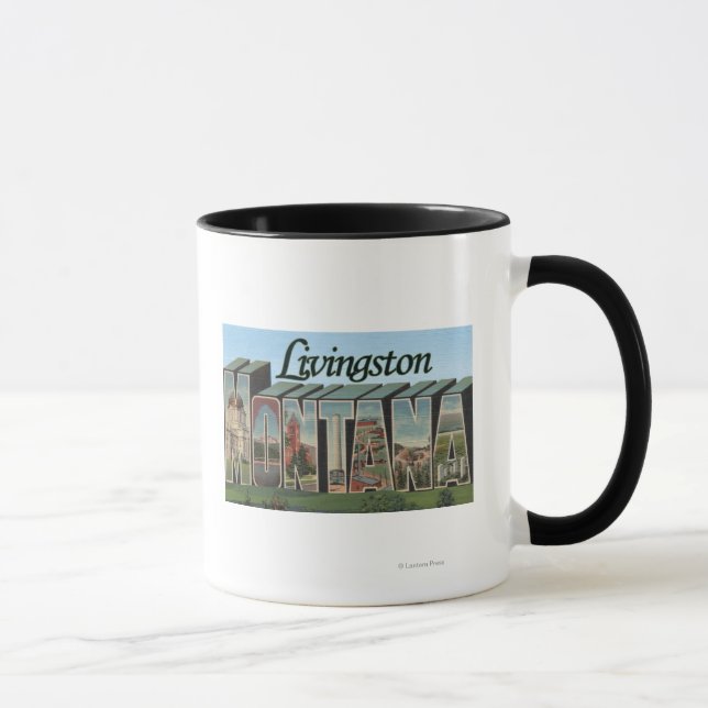 Livingston, Montana Tasse (Rechts)