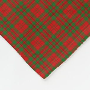 Livingstone Clan Tartan Fleecedecke