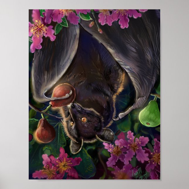Livingstone Flying Fox Poster (Vorne)