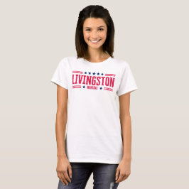 LIVINGSTONE MONTANA Stars & Streifen T-Shirt