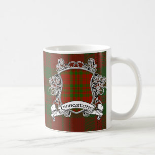 Livingstone Tartan-Schild Kaffeetasse