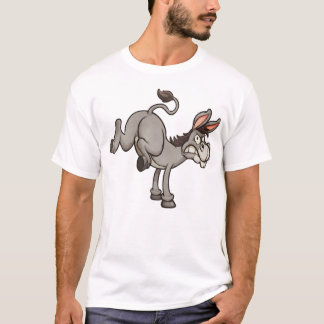 LIVIYA - Niedlicher Cartoon-Esel T-Shirt