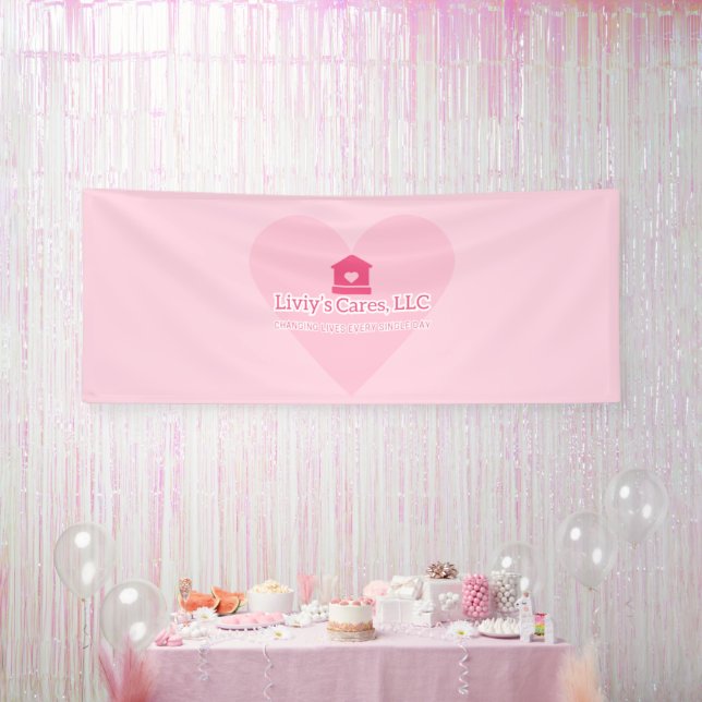 Liviy's Cares-Logo Banner (Party)