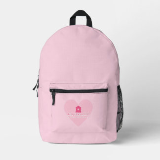 Liviys Cares Logo Bedruckter Rucksack