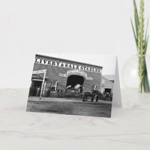 Livree-Stall, 1865 Karte