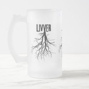 LIVVERFROST MATTGLAS BIERGLAS
