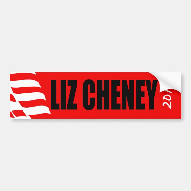 LIZ CHENEY AUTOAUFKLEBER (Vorne)