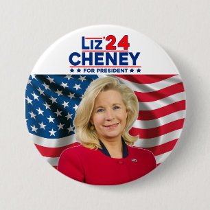 Liz Cheney für Präsident '24 Button