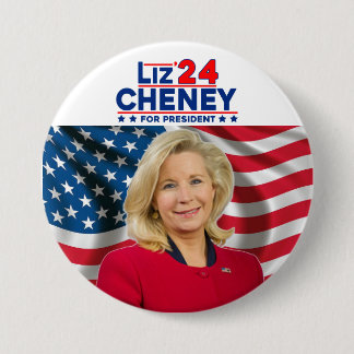 Liz Cheney für Präsident '24 Button