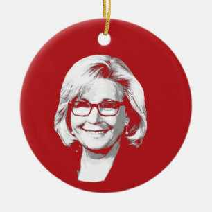 LIZ CHENEY KERAMIK ORNAMENT