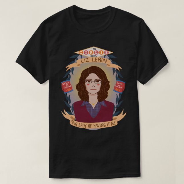 Liz Lemon Classic T - Shirt (Design vorne)