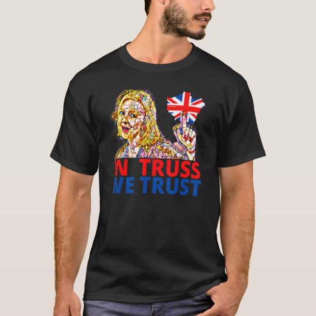 Liz Truss  Richi Sunak British Wealthy Tory member T-Shirt (Vorderseite)