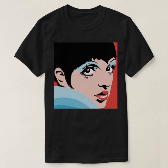 Liza Minnelli Vector Essential T - Shirt (Design vorne)