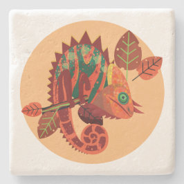 Lizard 4 Stone Untersetzer