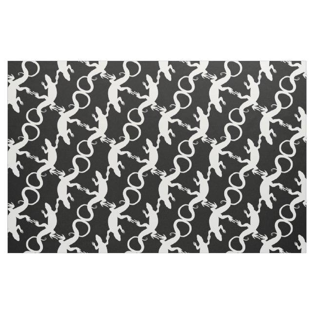 Lizard Art Fabric Reptile Lizard Musterstoffe Stoff (Fat Quarter (45,7 x 55,9 cm))