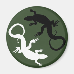 Lizard Art Fridge Magnet Reptile Magnets & GIfts
