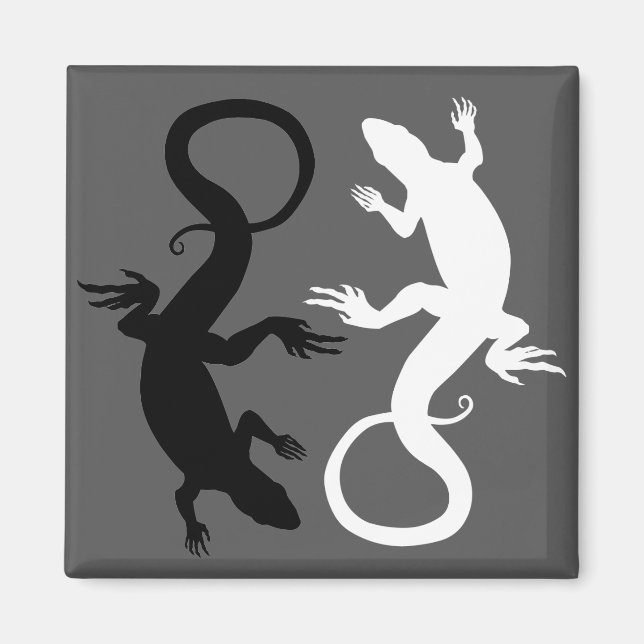 Lizard Art Fridge Magnet Reptile Magnets & GIfts (Vorne)