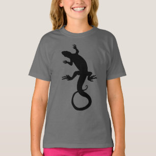 Lizard Art Kid's T - Shirt Reptile Shirts Girl's T