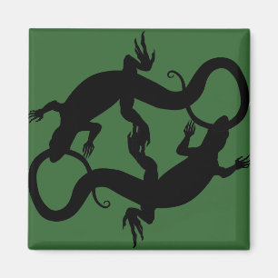 Lizard Art Kühlschrankmagnet Reptile Gifts & Magne Magnet