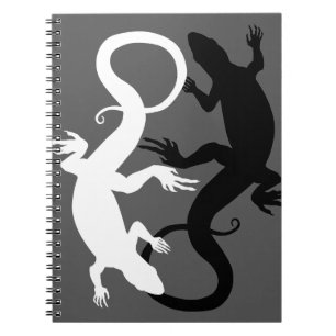Lizard Art Notebook Reptile Art Journal Book Notizblock