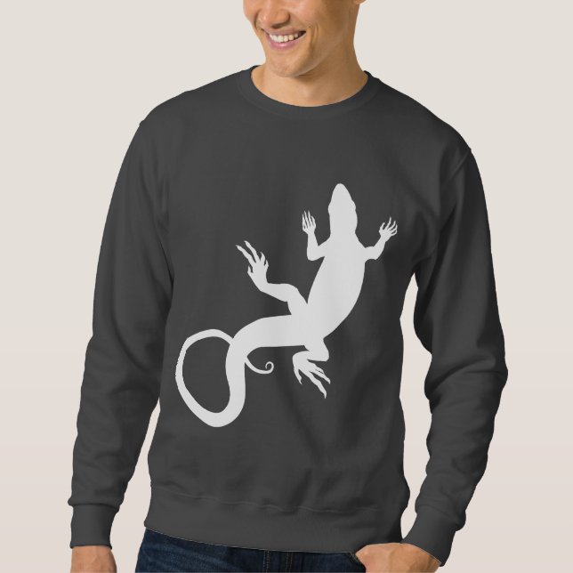 Lizard Art Sweatshirt Reptile Shirts Lizard Gifts (Vorderseite)