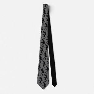 Lizard Art Tie Cool Reptile Gifts & Lizard Apparel Krawatte