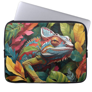 Lizard Blätter & Color Electronics Bag Laptopschutzhülle
